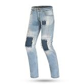 BELA JOHN Jeans Moto Calcas Azul